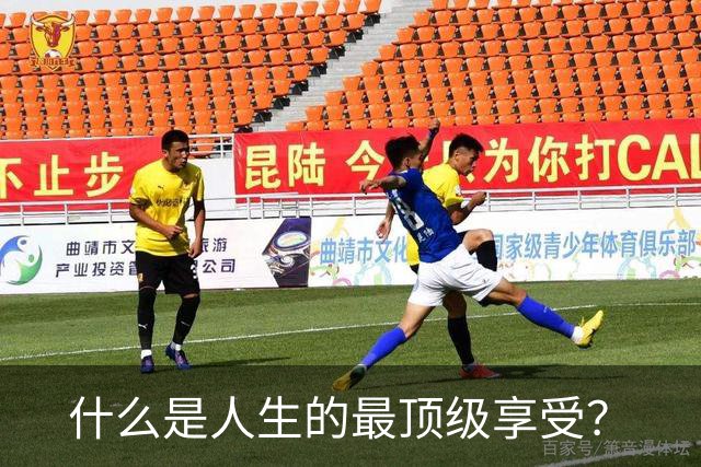 什么是人生的最顶级享受？