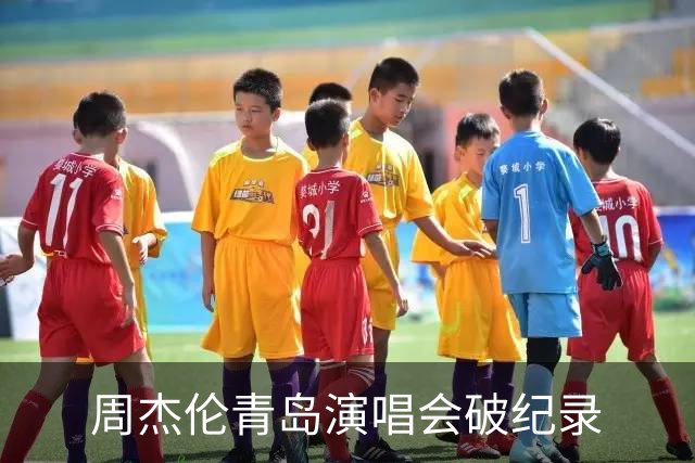 周杰伦青岛演唱会破纪录
